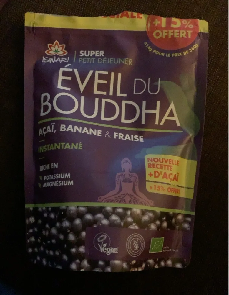 Eveil du bouddha - Acai banane & fraise