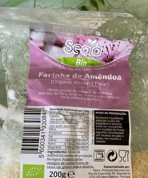 Farinha de amêndoa