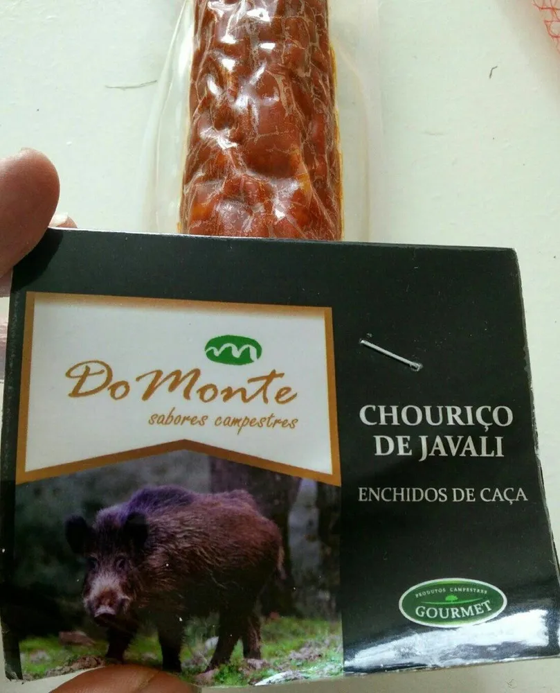 Chourico de javali