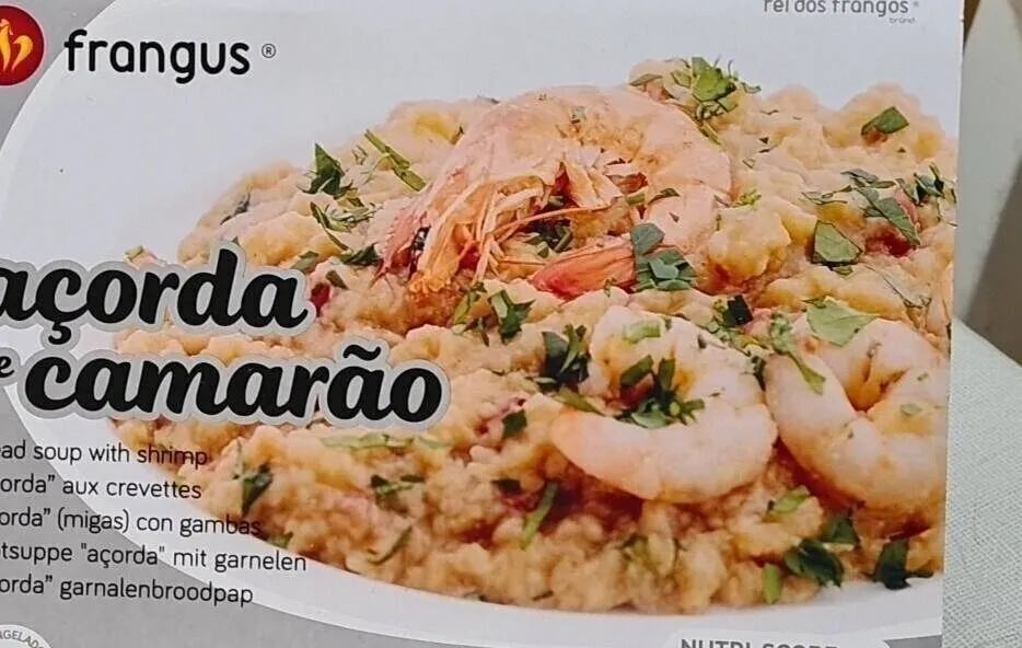 Açorda de camarão