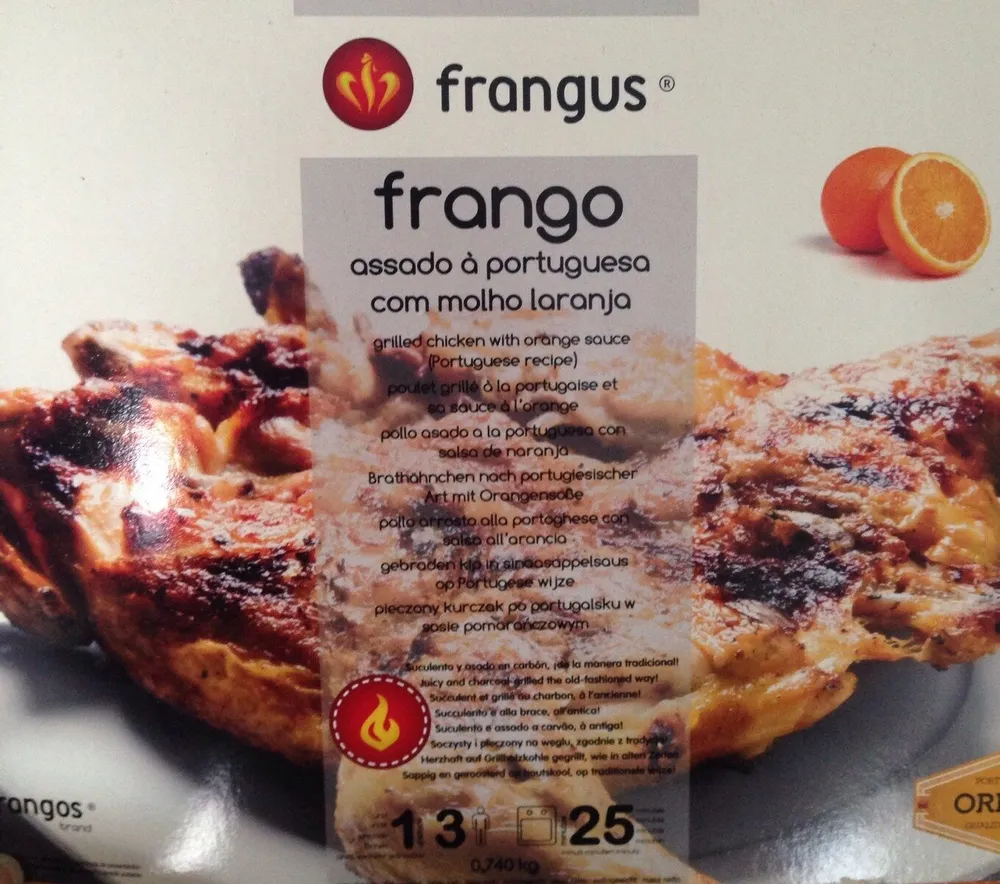 Poulet grillé a la portugaise a l'orange
