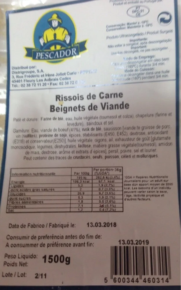 Beignet de viande