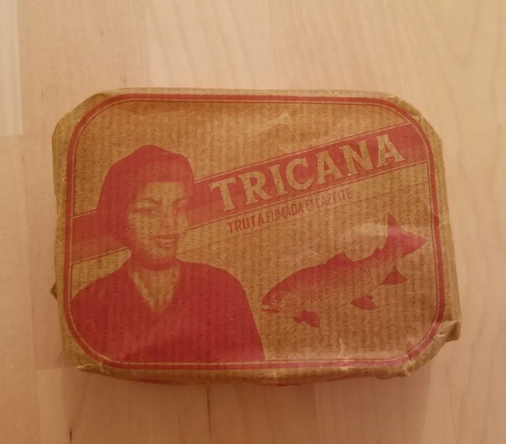 Truta Fumada em azeite