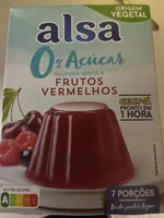 Gelatina frutos vermelhos