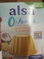 Gelatina sabor a Ananás e Côco