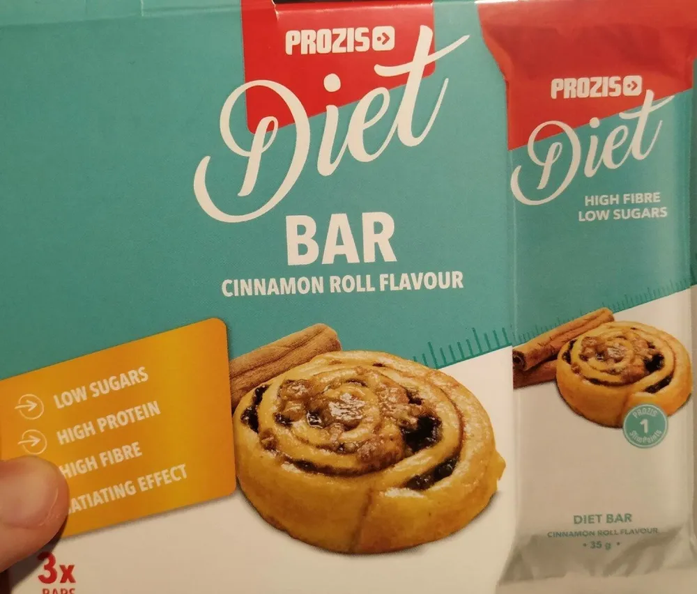 Diet Bar Cinnammon Roll