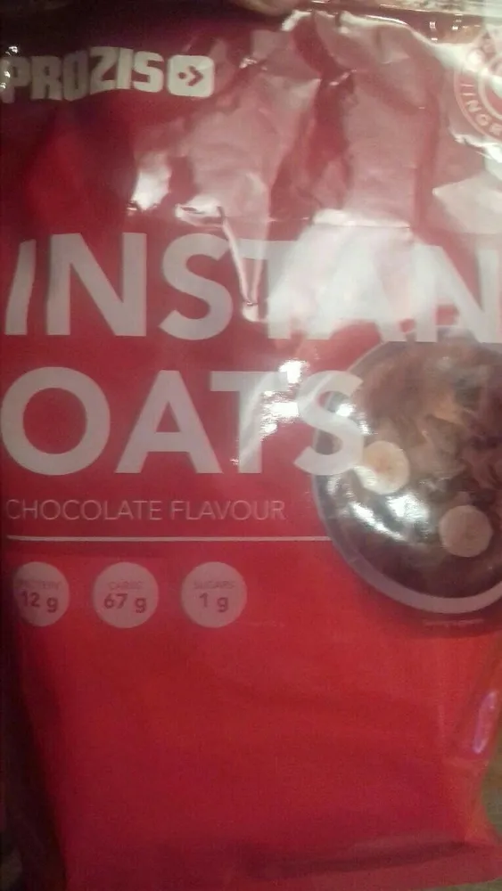 Instant oats chocolate flavour