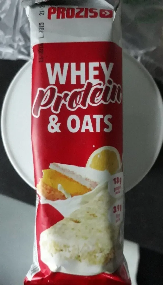 whey protéin&oats parfum citron meringué