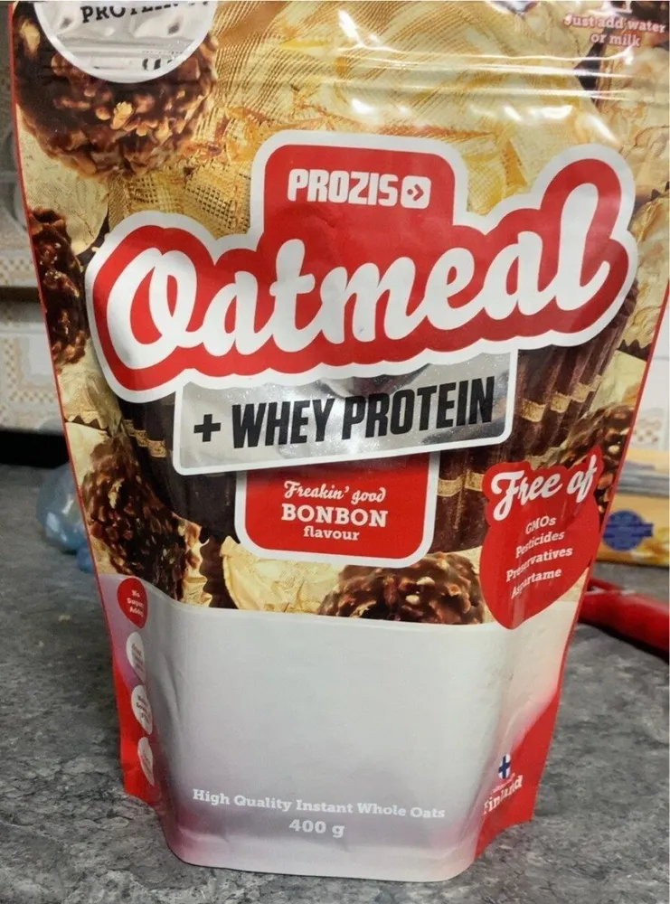 Oatmeal + whey protein