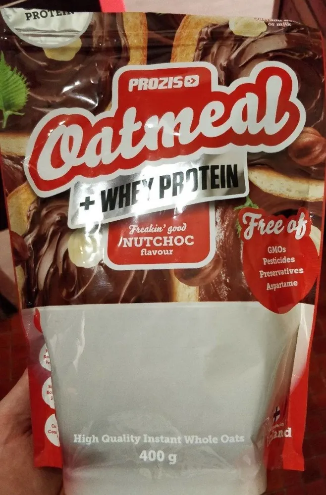 Oatmeal +Whey protein
