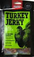 Turkey jerky black pepper flavour