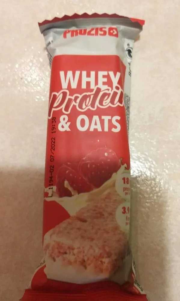 Whey proteine & oats
