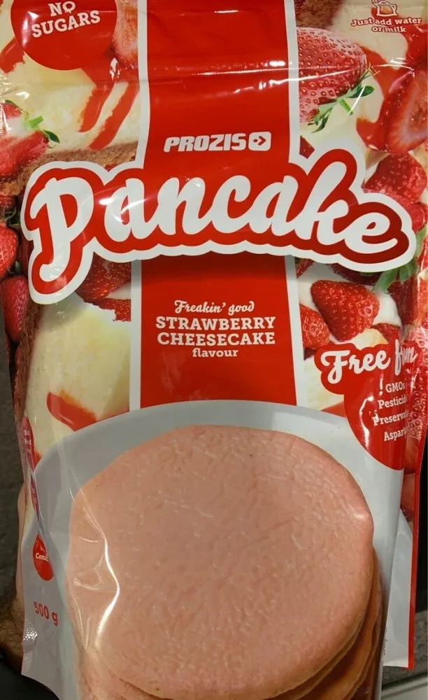 Pancake strawberry cheesecake flavour