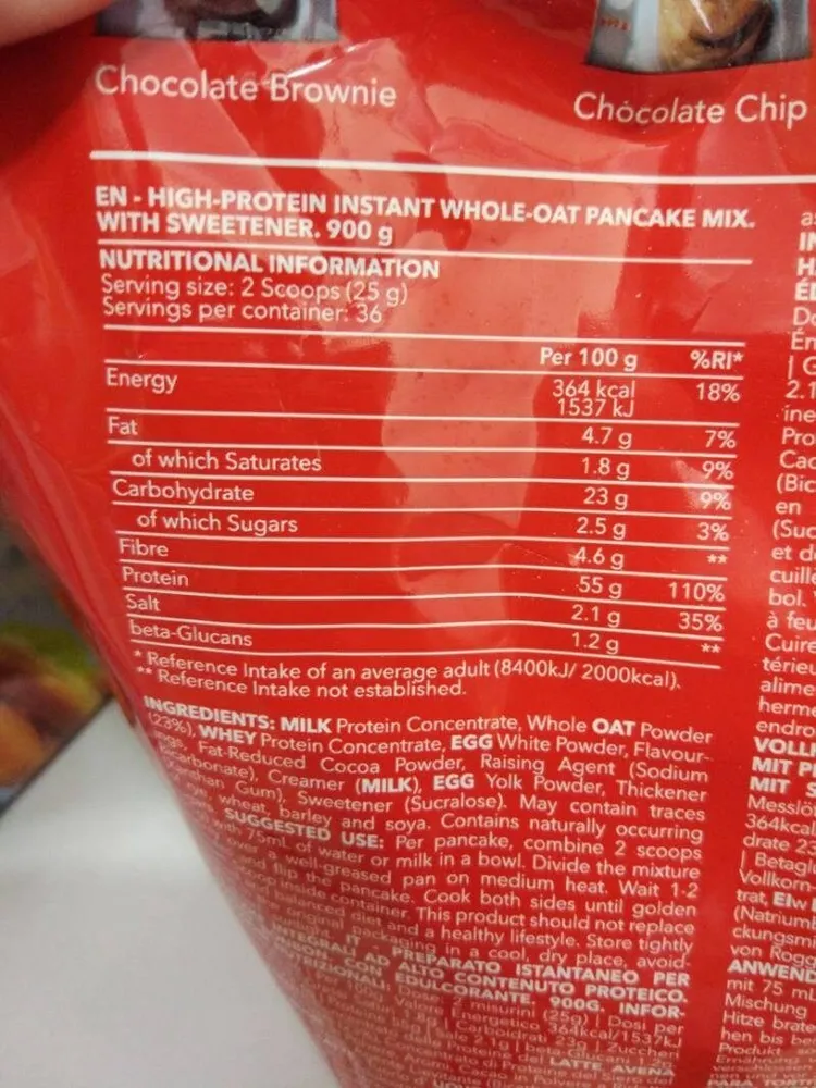 Pancake + protein