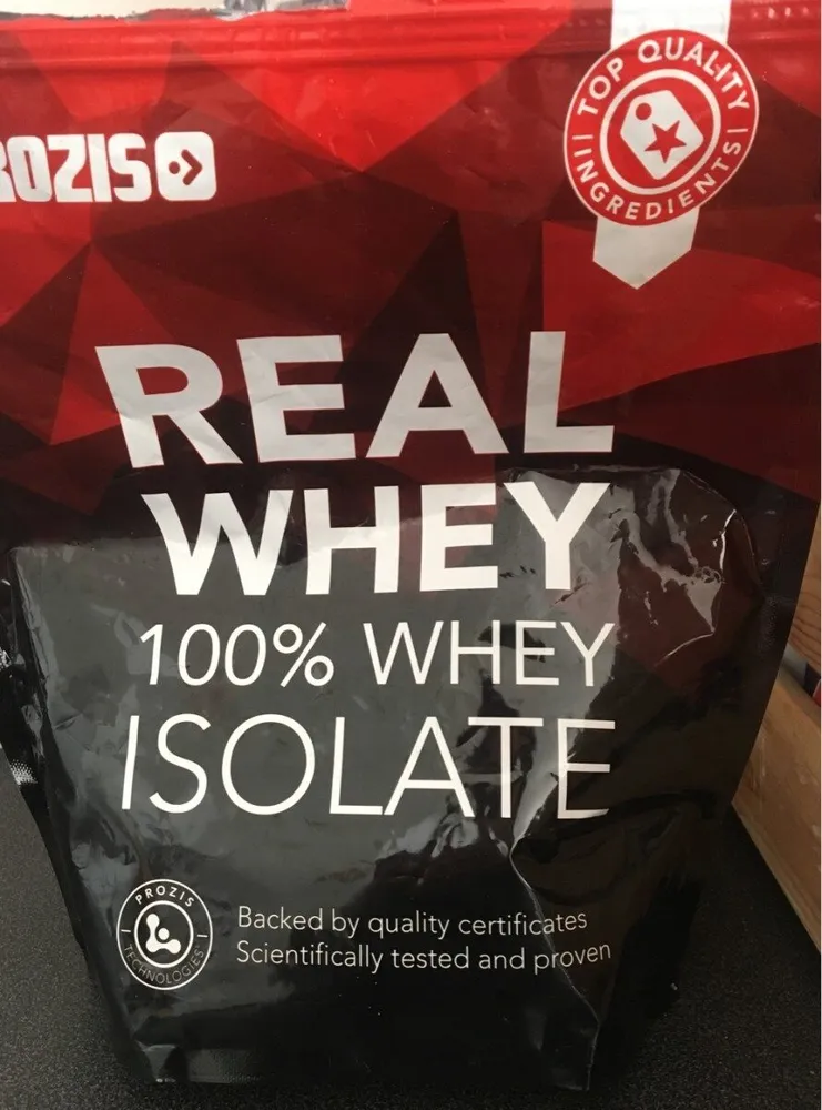REAL WHEY PROZIS 100% whey isolate