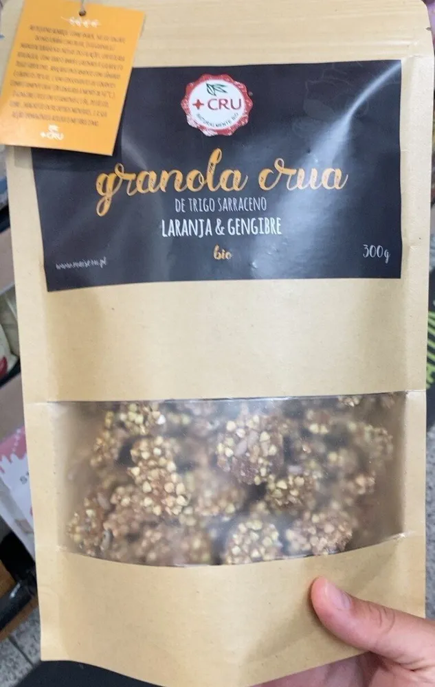 Granola Gengibre e Laranja