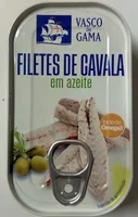 Filetes de Cavala em azeite