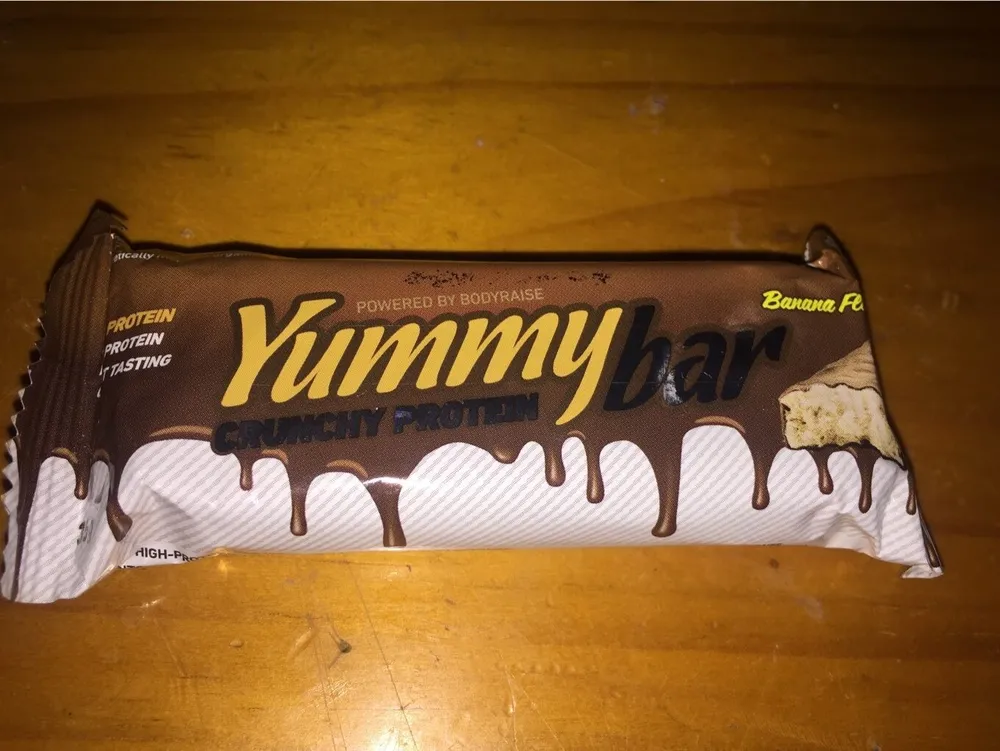 Yummy Bar Crunchy Protein 35 g Banane