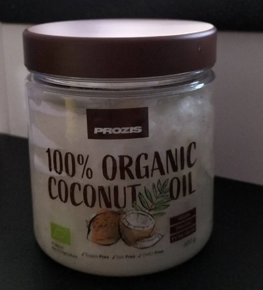 100% Huile de coco