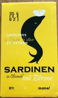 sardines huile d’olive et citron