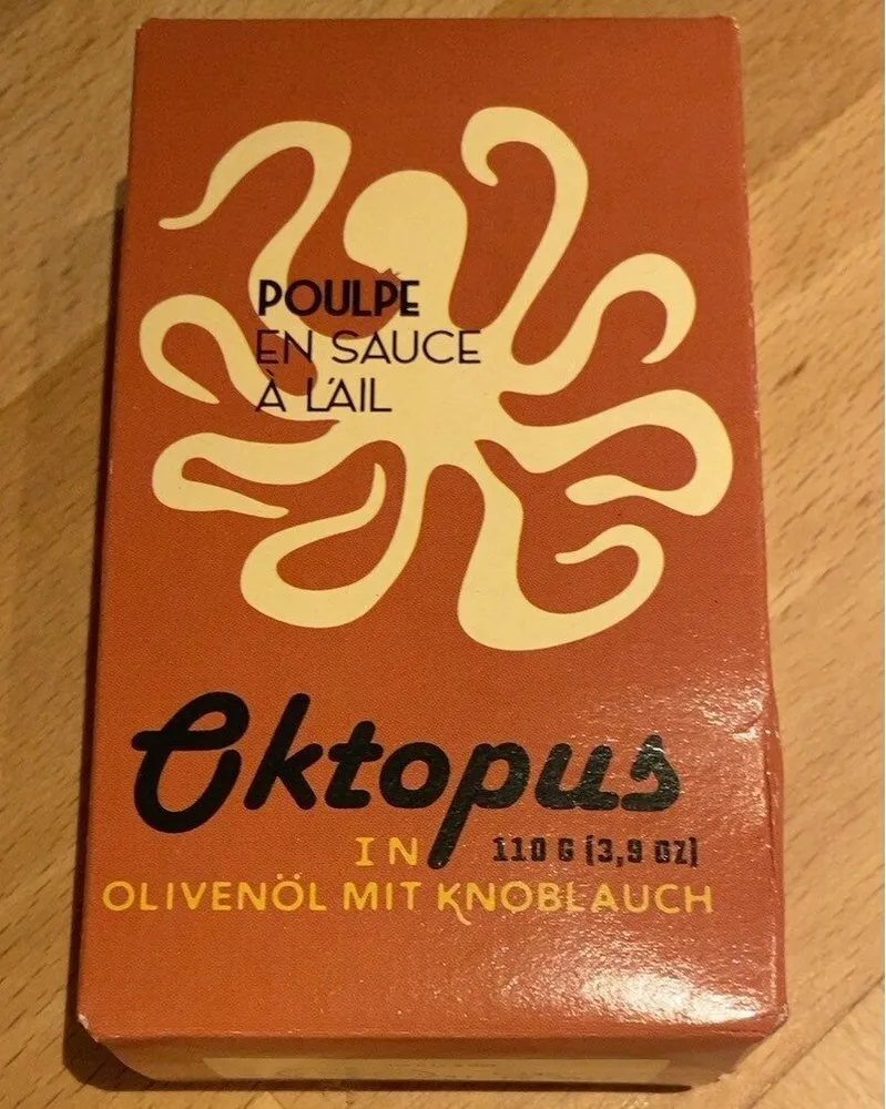Poulpe en sauce a l’ail