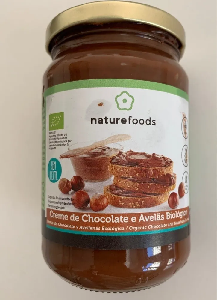 Creme de chocolat et noisette bio