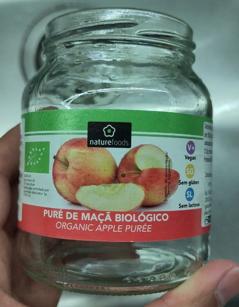 Puré De Maçã Biológico