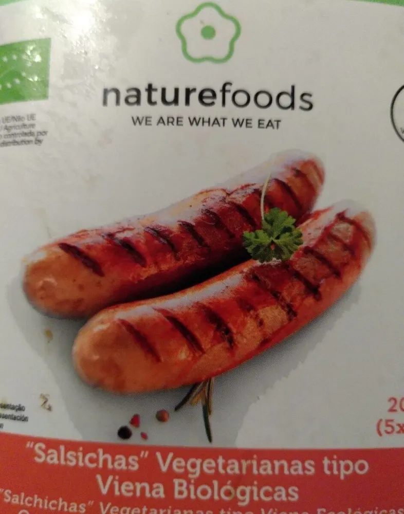 Salchichas vegetarianas tipo viena biológicas