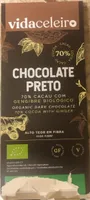 Chocolate Preto 70% Cacau com Gengibre Biológico