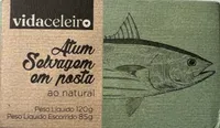 Atum Selvagem em posta ao natural