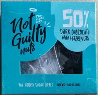 Not guilty nuts chocolate con avellana