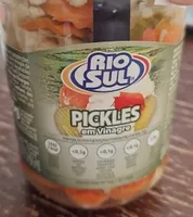 Pickles em vinagre