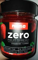 Zero fruit spread strawberry flavour