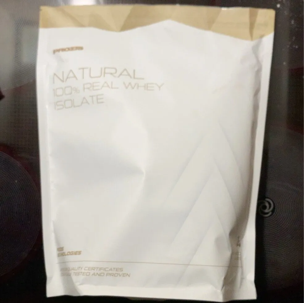 Natural 100% Real Whey isolate