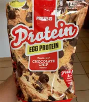 Egg protein chips chocolate