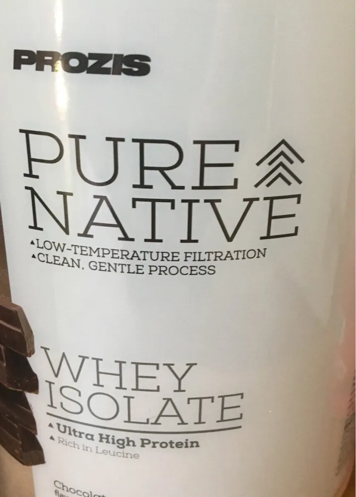 Pure native whey (chocolat)