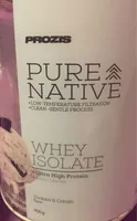 Prozis pure native whey isolate