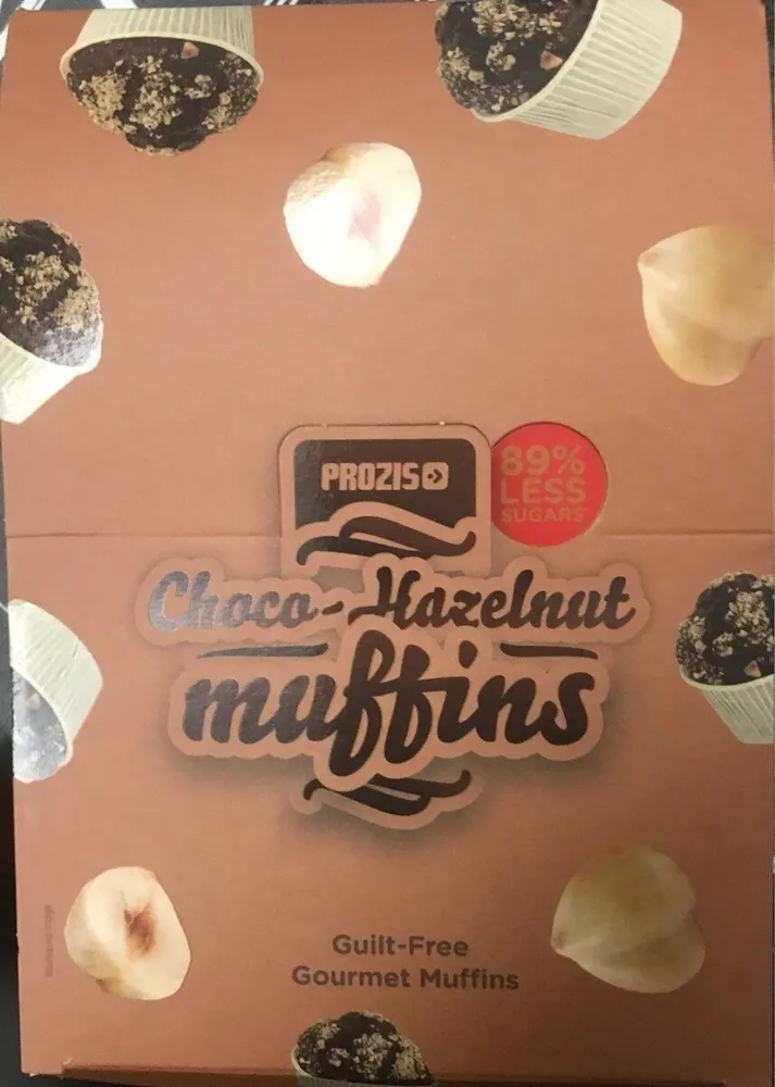 Muffins choco-hazelnut