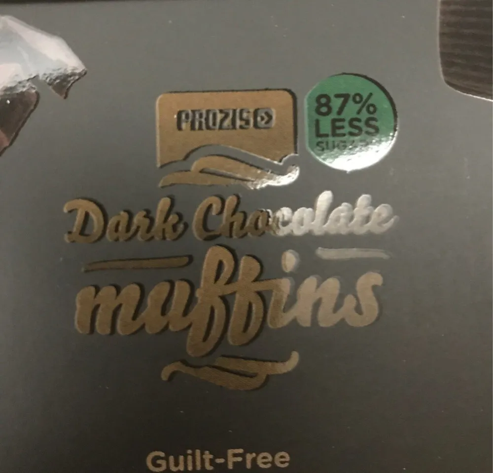 Dark chocolate muffin