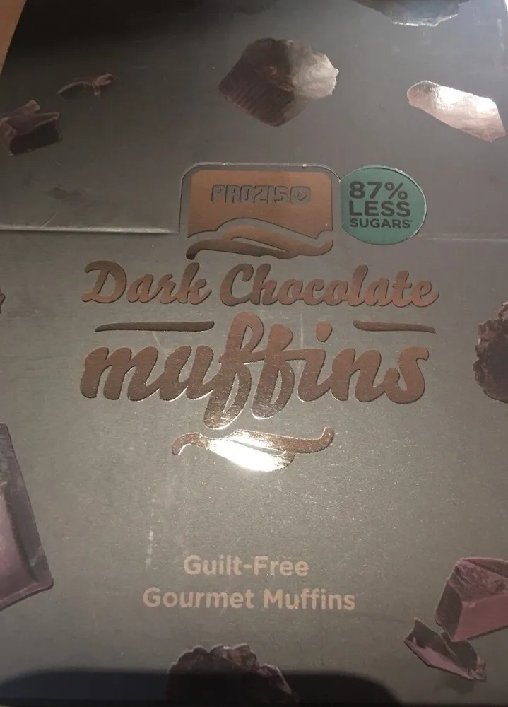 Dark chocolate muffins