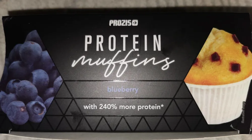Muffin protéiné Myrtilles