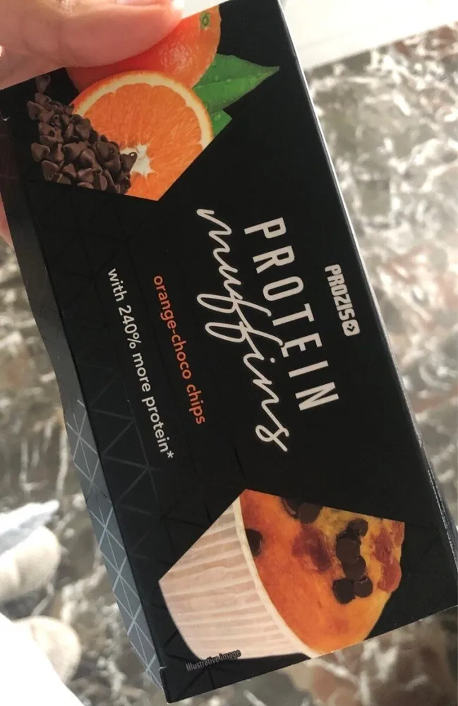 Protein muffins orange-choco chips