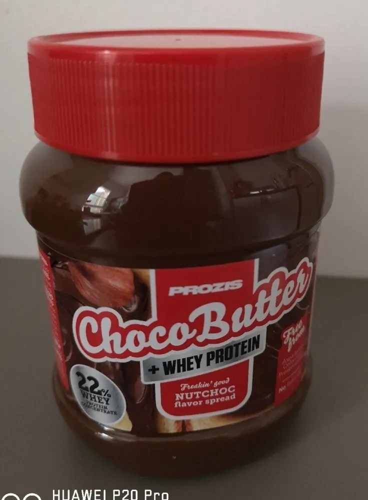 Choco butter + whey protein
