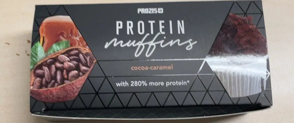 Protein muffin cocoa-caramel