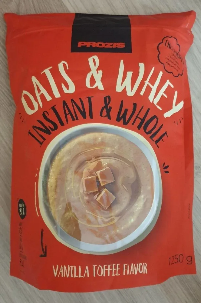 Oats & whey - Caramel vanille