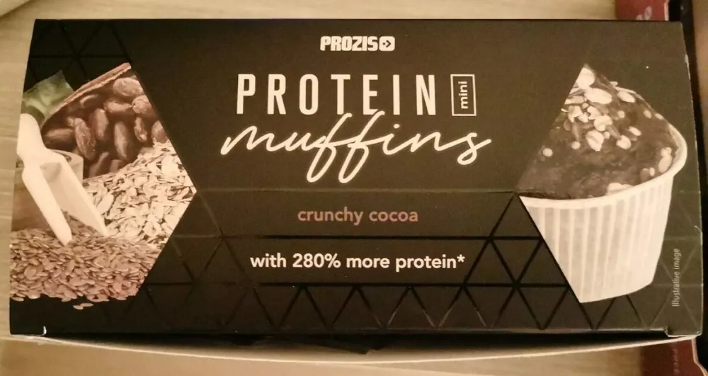 Protéine muffins crunchy cacao