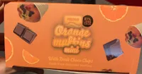 Orange muffins mini