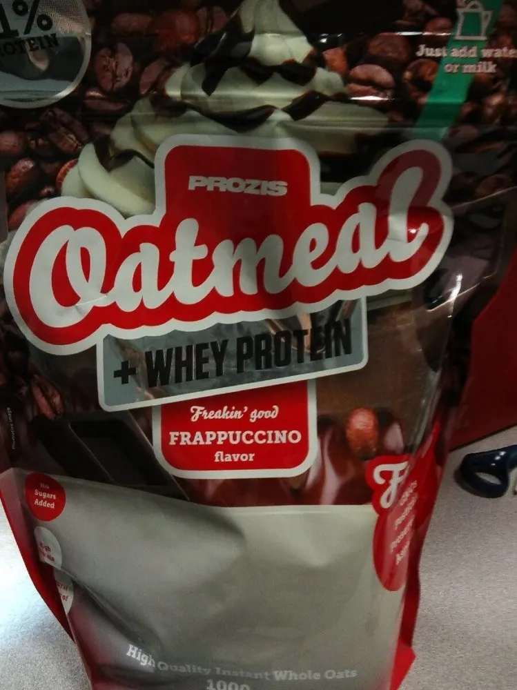 Oatmeal + whey protein