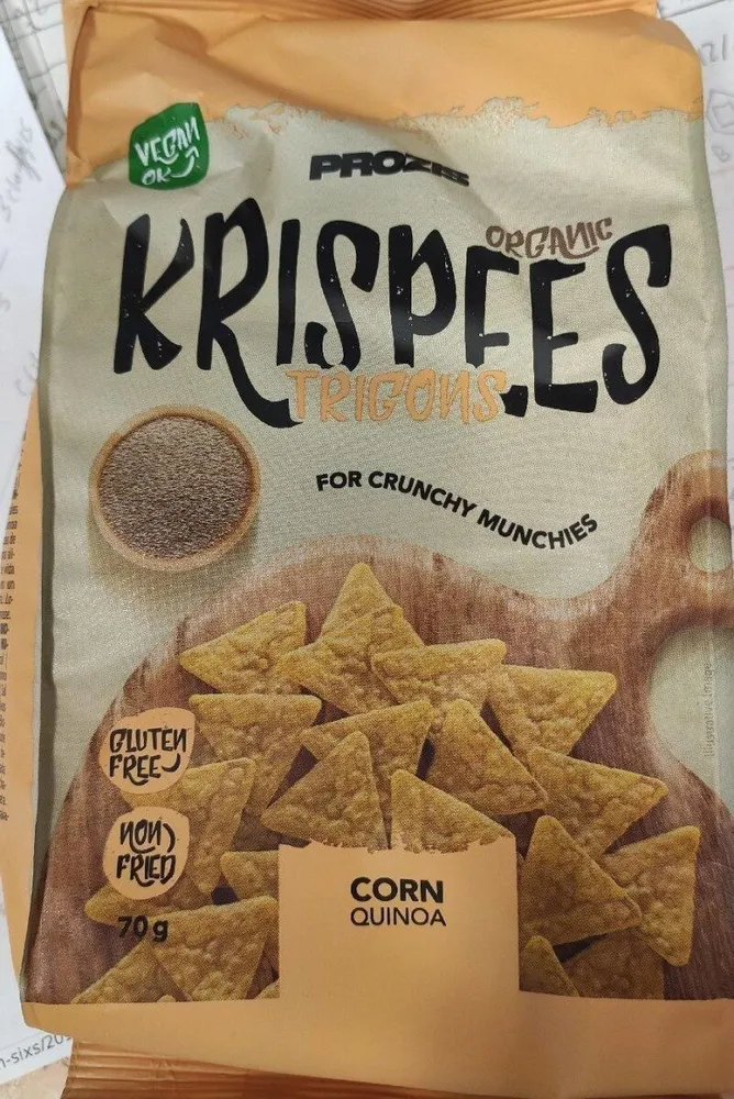Organic krispees Trigons