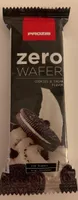 Zero wafer cookies and cream